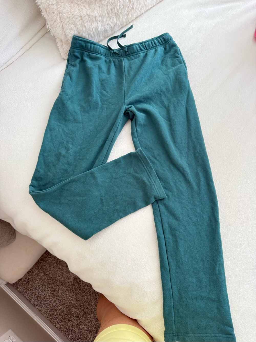 TEK GEAR Teal Green Pull-On Fleece Joggers
